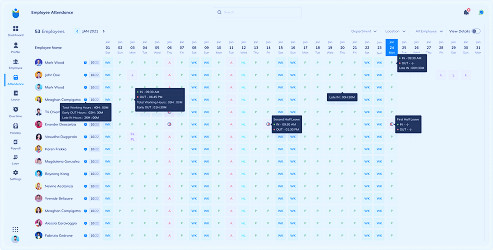 Attendance Management Software | Cloud Based Attendance System | UBS